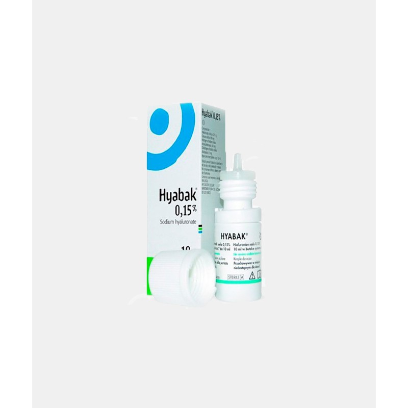 Hyabak Solucion Hidratante Lentes De Contacto 10