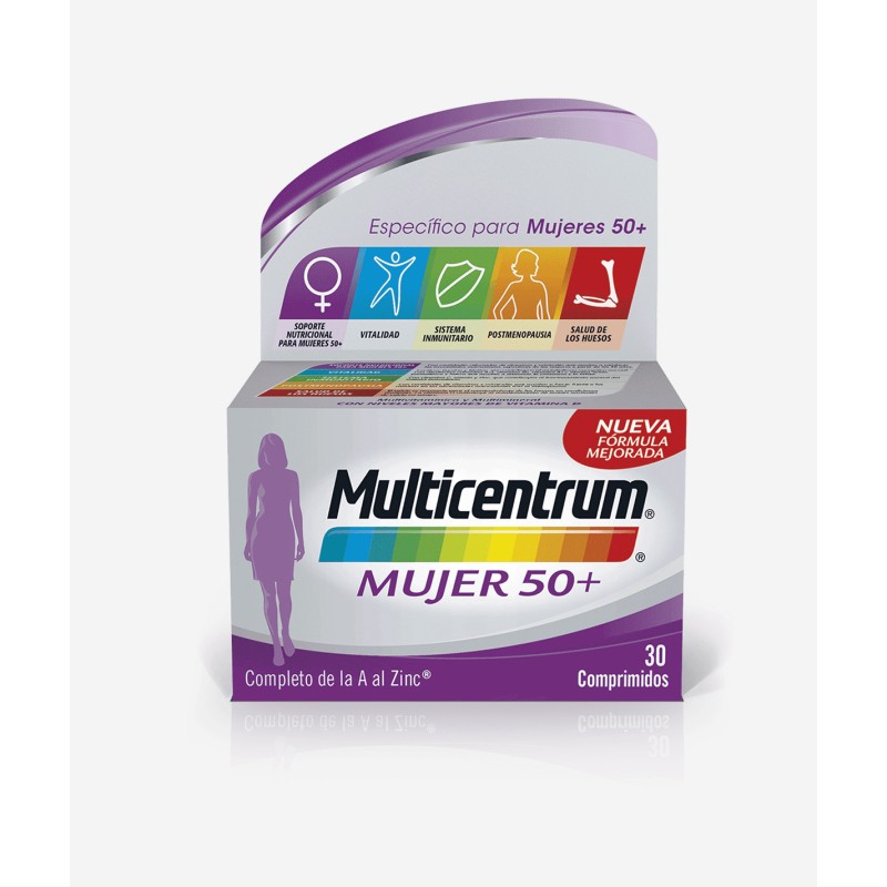 Multicentrum Mujer 50+ 30 Comp