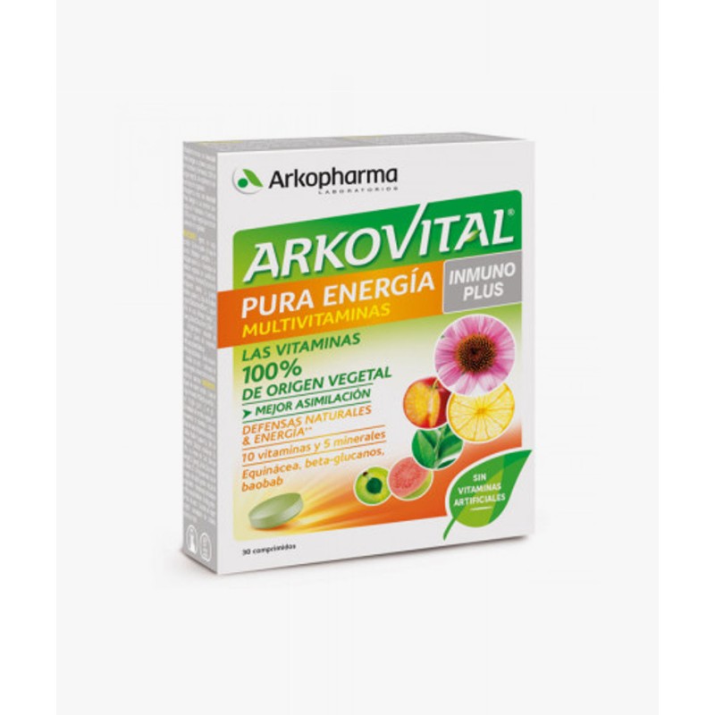 Arkovital Pura Energia Inmunoplus 30 Comprimidos