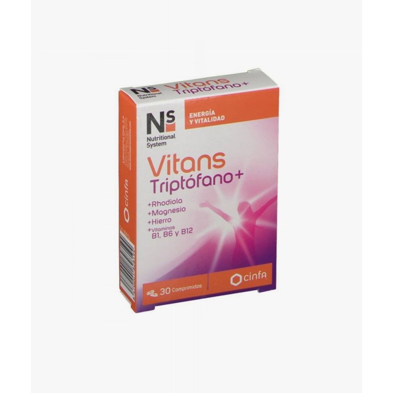 NS Vitans Triptofano 30 Comprimidos