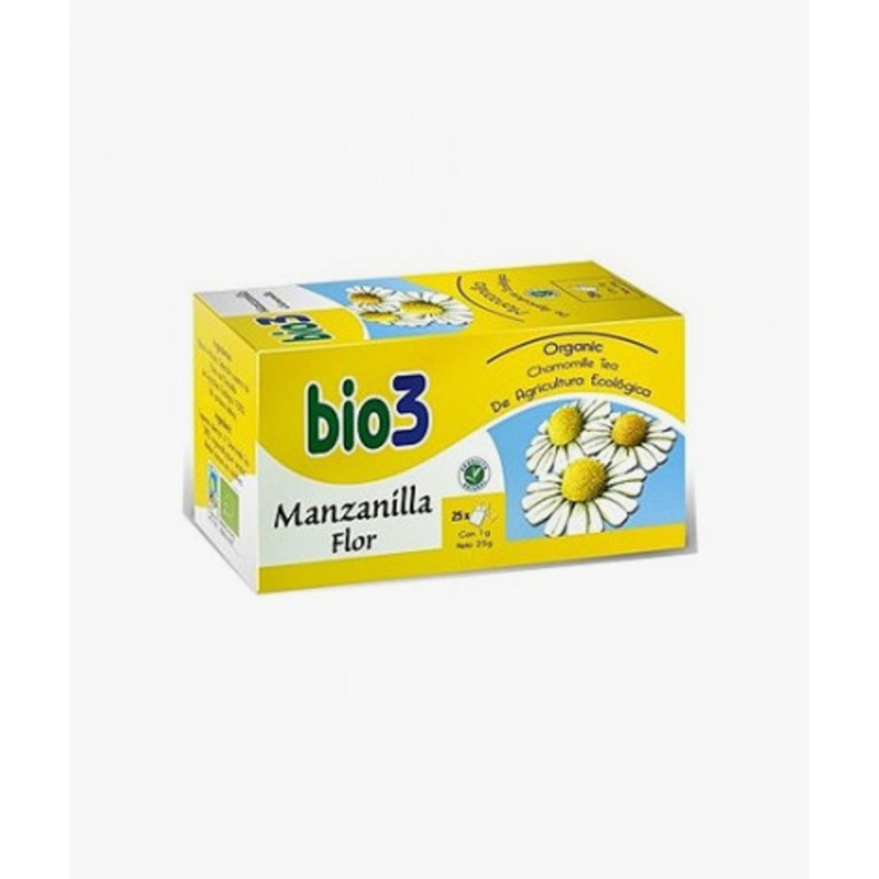 Bio3 Manzanilla Flor 25 Sobres