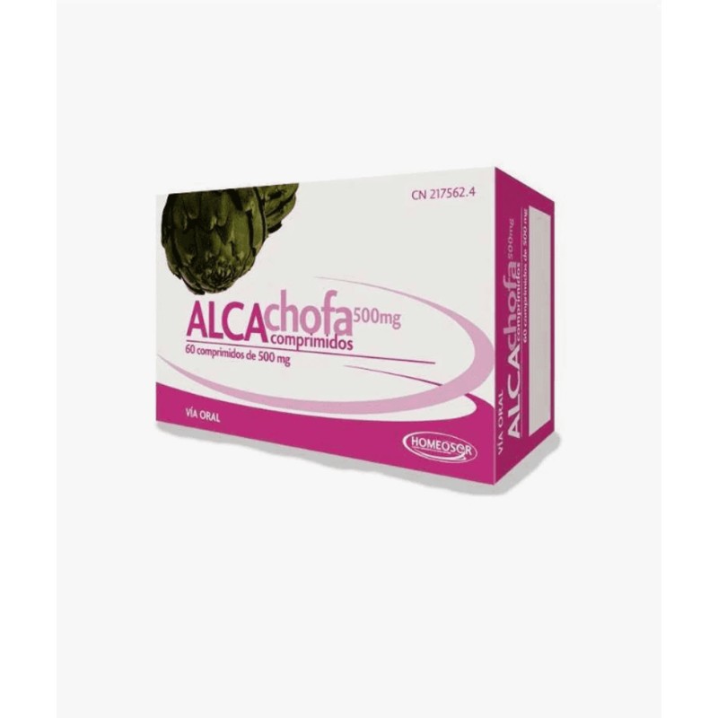 Homeosor Alcachofa 500 Mg 60 Comp