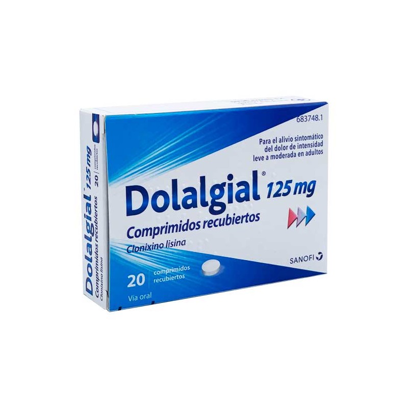 Dolalgial 125 MG 20 comprimidos