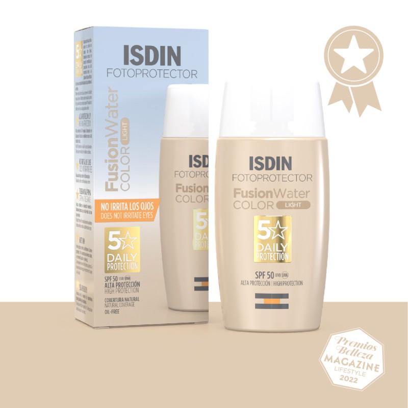 ISDIN FUSION WATER SPF 50  COLOR LIGHT