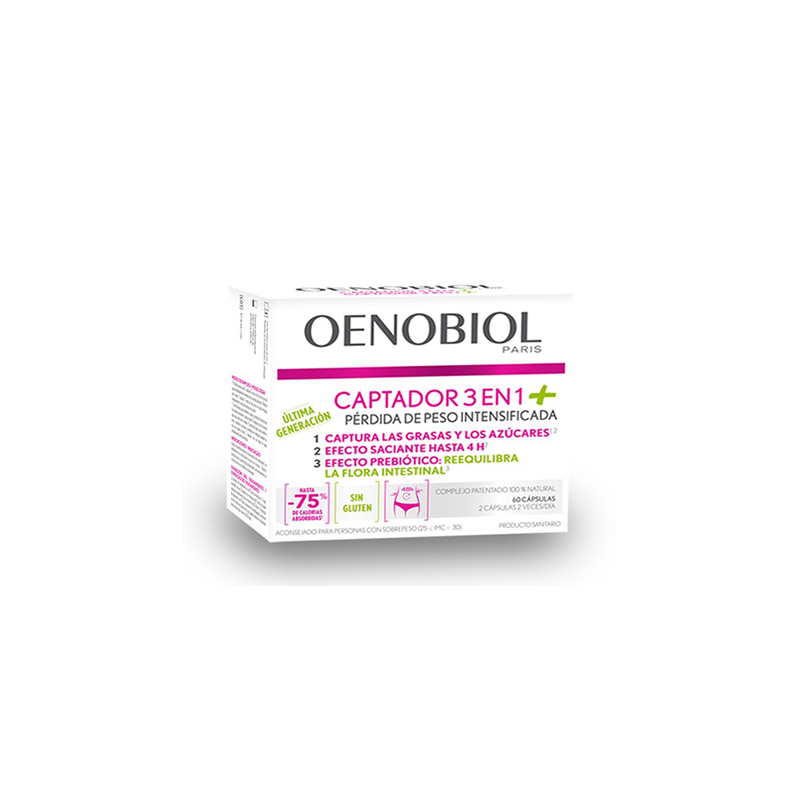 OENOBIOL CAPTADOR 3 EN 1 60 CAPSULAS