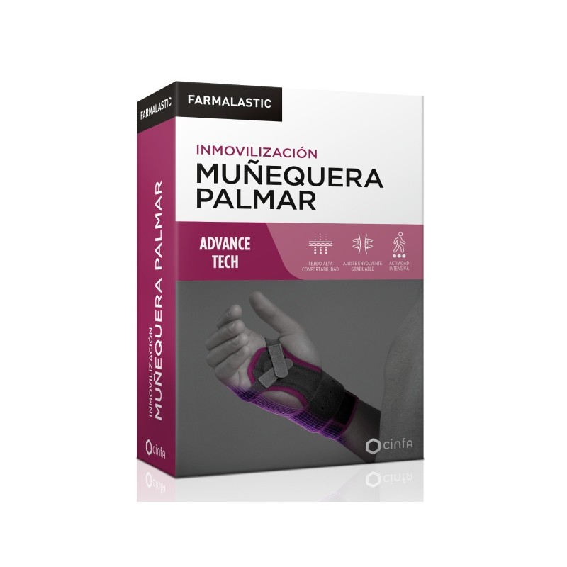 MUÑEQUERA INMOVILIZADORA PALMAR FARMALASTIC ADVA