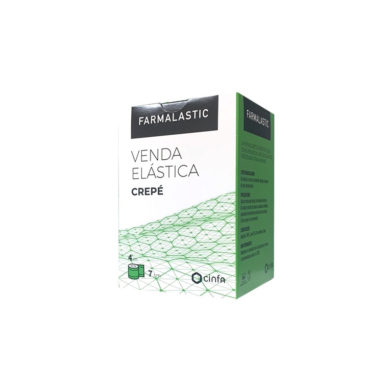 VENDA ELASTICA FARMALASTIC CREPE 4 X 7