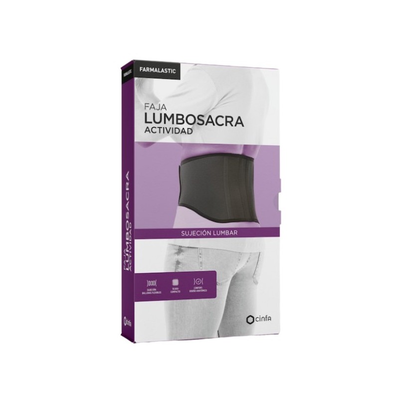 FAJA FARMALASTIC LUMBAR REFORZADA T-G