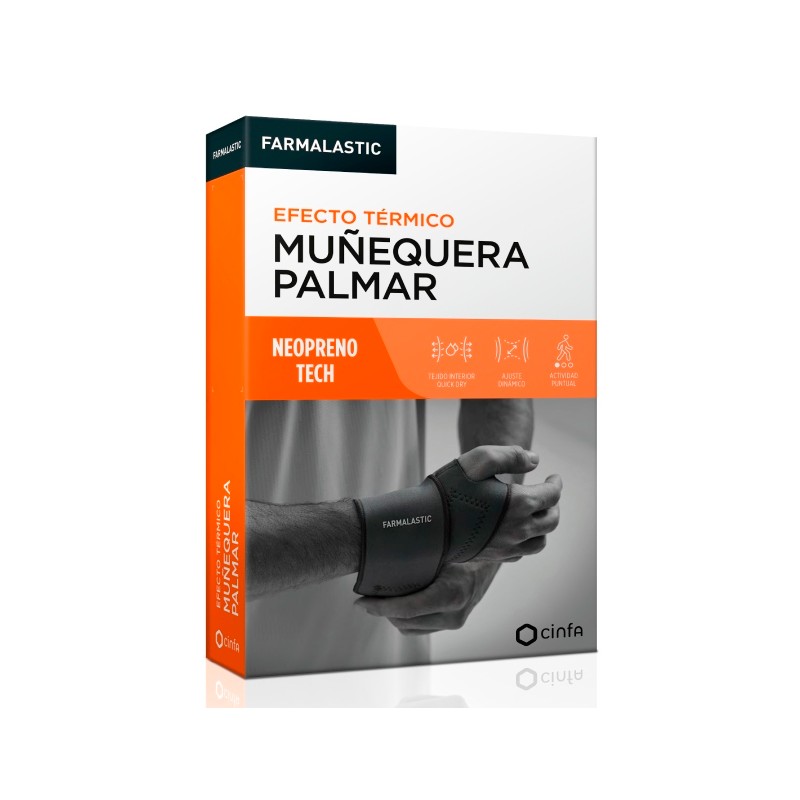 MUÑEQUERA FARMALASTIC NEOPRENO T- UNICA