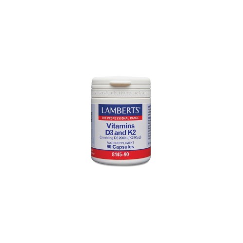 VITAMINA D3 Y K2 2000UI/90UG 90CAPSULAS